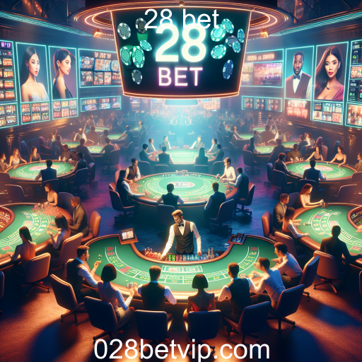A Experiência Imersiva do Cassino Ao Vivo no 28 Bet